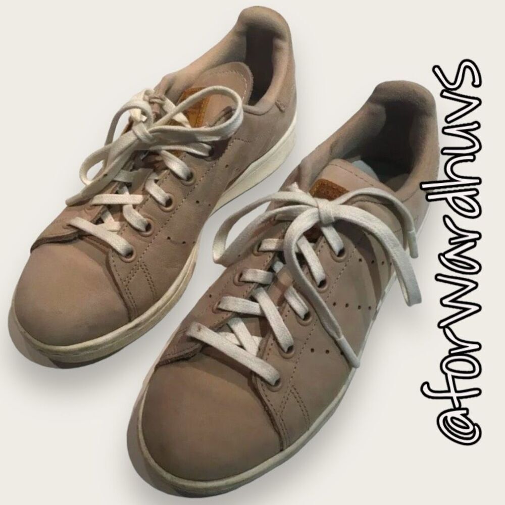 Adidas Stan Smith Women’s Sneakers - Beige Nude, Size 5 M (2016)
